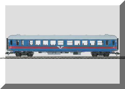Express Train Passenger Car.
